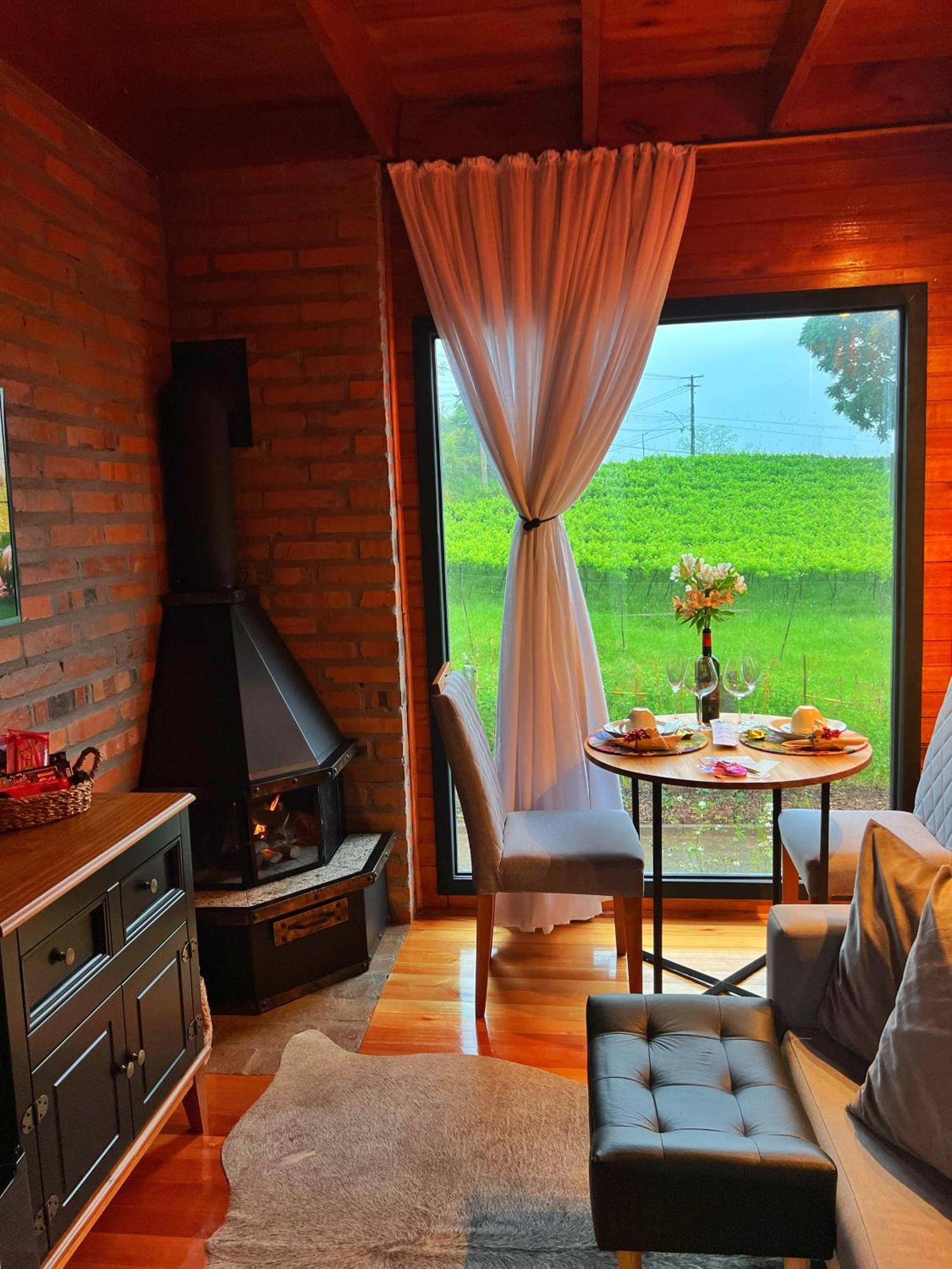 Capanna Del Vale - Um Refugio No Vale Dos Vinhedos Com Experiencia Exclusiva De Degustacao Na Vinicola Dom Candido เบงโต กองซัลเวส ภายนอก รูปภาพ