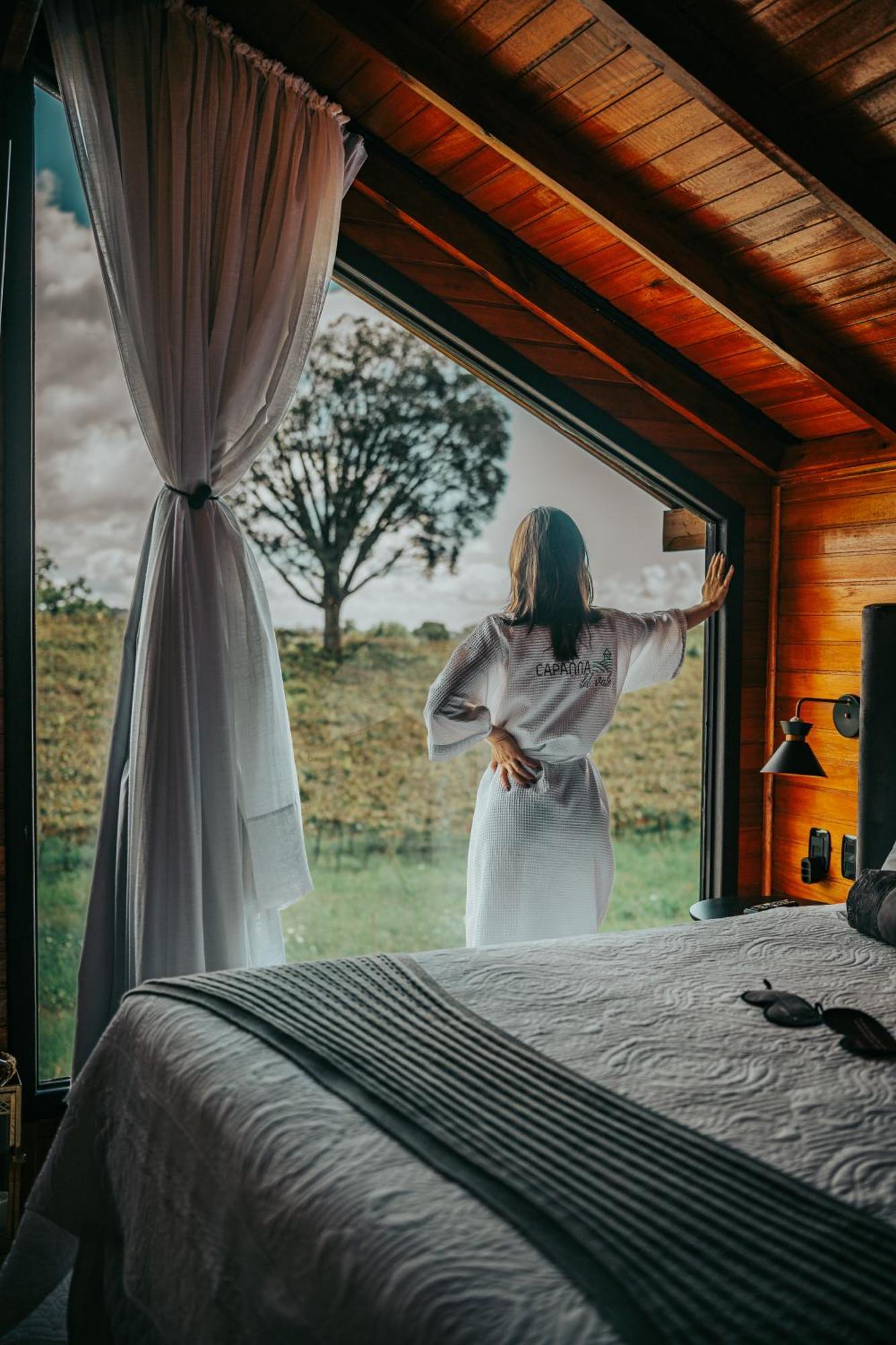 Capanna Del Vale - Um Refugio No Vale Dos Vinhedos Com Experiencia Exclusiva De Degustacao Na Vinicola Dom Candido เบงโต กองซัลเวส ภายนอก รูปภาพ