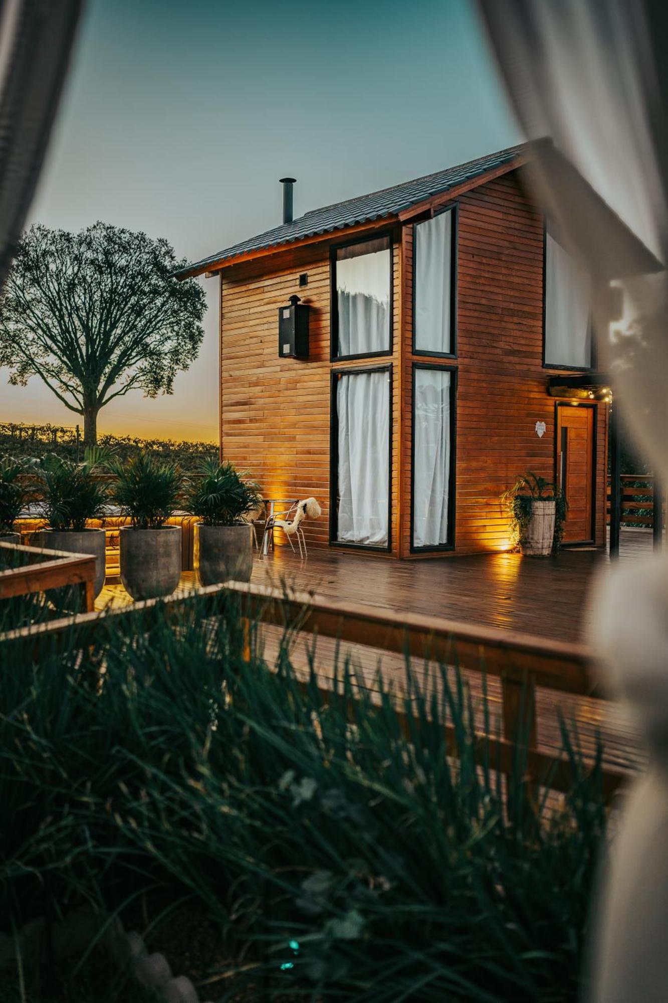 Capanna Del Vale - Um Refugio No Vale Dos Vinhedos Com Experiencia Exclusiva De Degustacao Na Vinicola Dom Candido เบงโต กองซัลเวส ภายนอก รูปภาพ