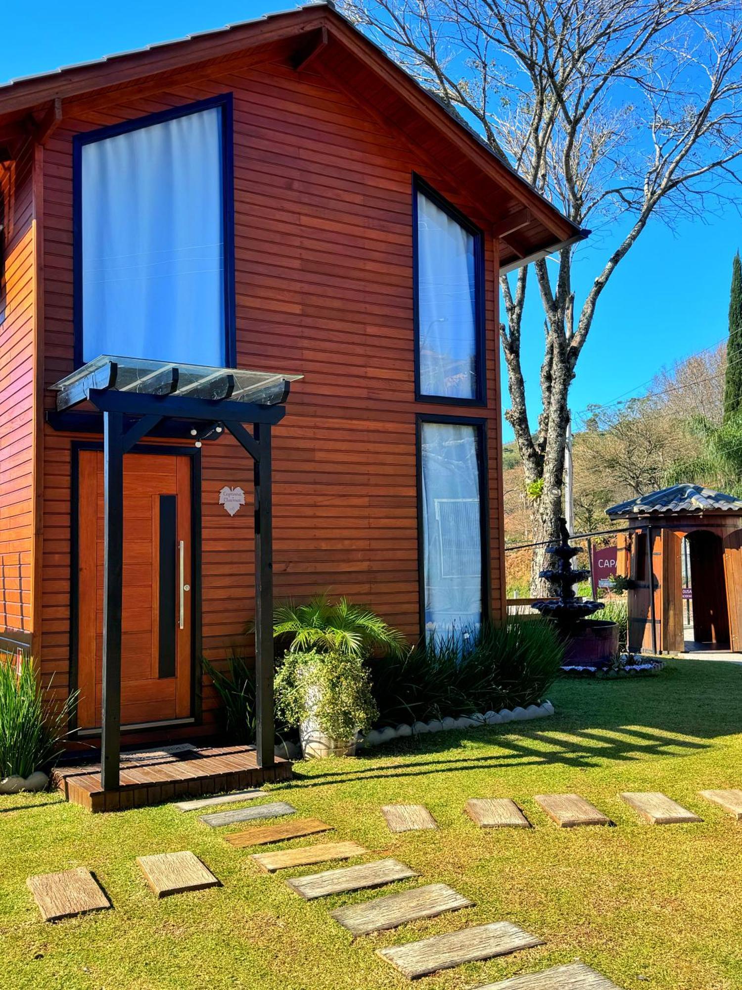 Capanna Del Vale - Um Refugio No Vale Dos Vinhedos Com Experiencia Exclusiva De Degustacao Na Vinicola Dom Candido เบงโต กองซัลเวส ภายนอก รูปภาพ