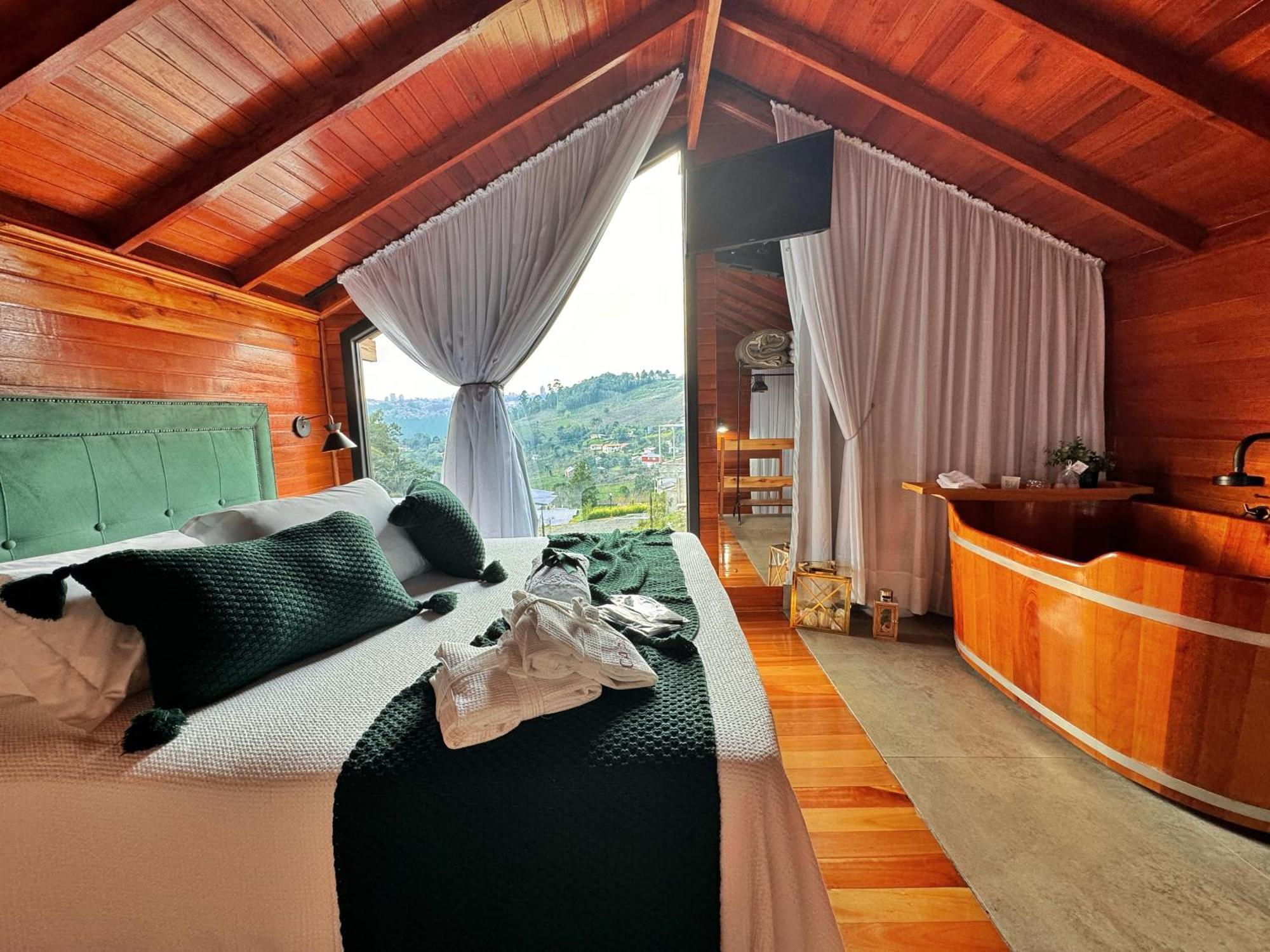 Capanna Del Vale - Um Refugio No Vale Dos Vinhedos Com Experiencia Exclusiva De Degustacao Na Vinicola Dom Candido เบงโต กองซัลเวส ภายนอก รูปภาพ
