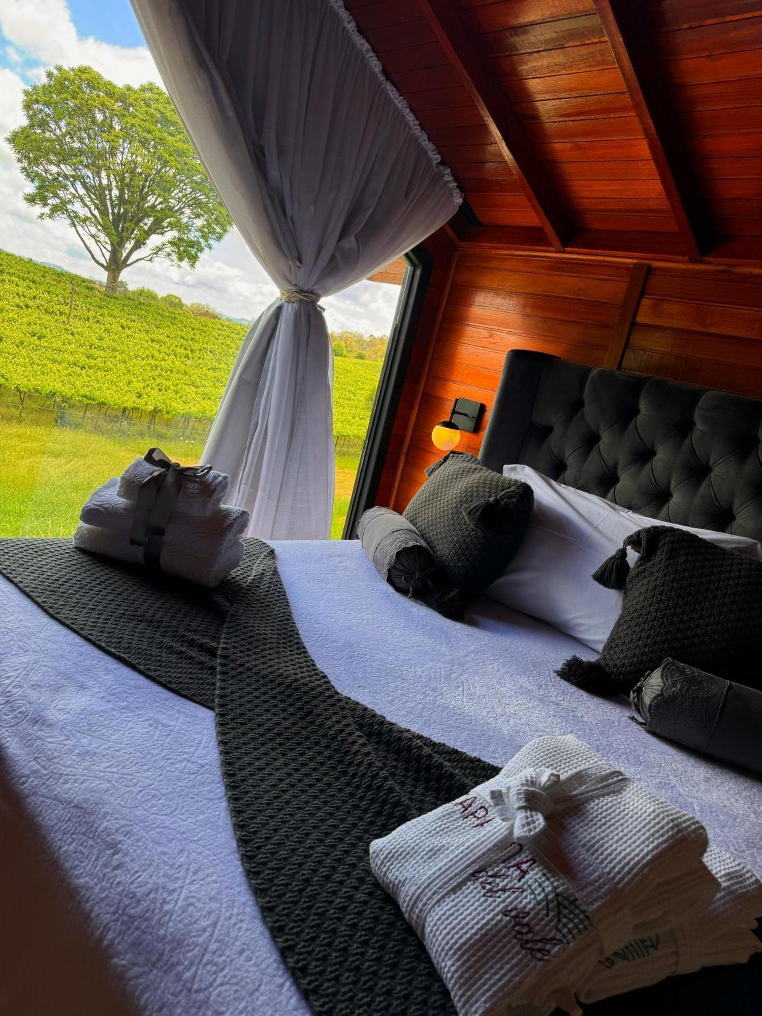 Capanna Del Vale - Um Refugio No Vale Dos Vinhedos Com Experiencia Exclusiva De Degustacao Na Vinicola Dom Candido เบงโต กองซัลเวส ภายนอก รูปภาพ